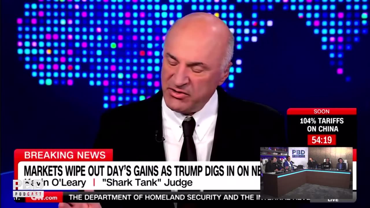 Mr Wonderful advocates for 400% tariffs on China