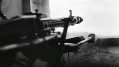 🔫🔥 WWII | MG 42 Gunner Fires 20 Rounds Per Second Confined Space at Monte Cassino 1944 | RCF