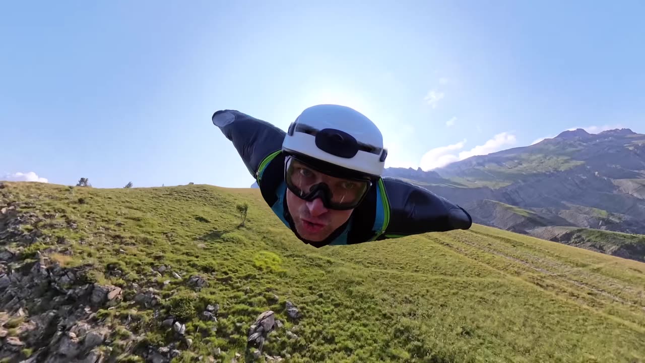 Hike and Fly on a Huge Mountain