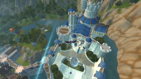 World of Warcraft- Stormwind Flyover loop