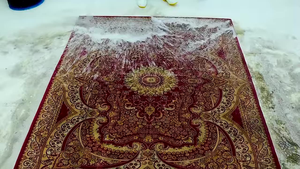 Satisfying Carpet Cleaning: Soap, Scrub, And Shine - Satisfying ASMR #carpetcleaning #shorts