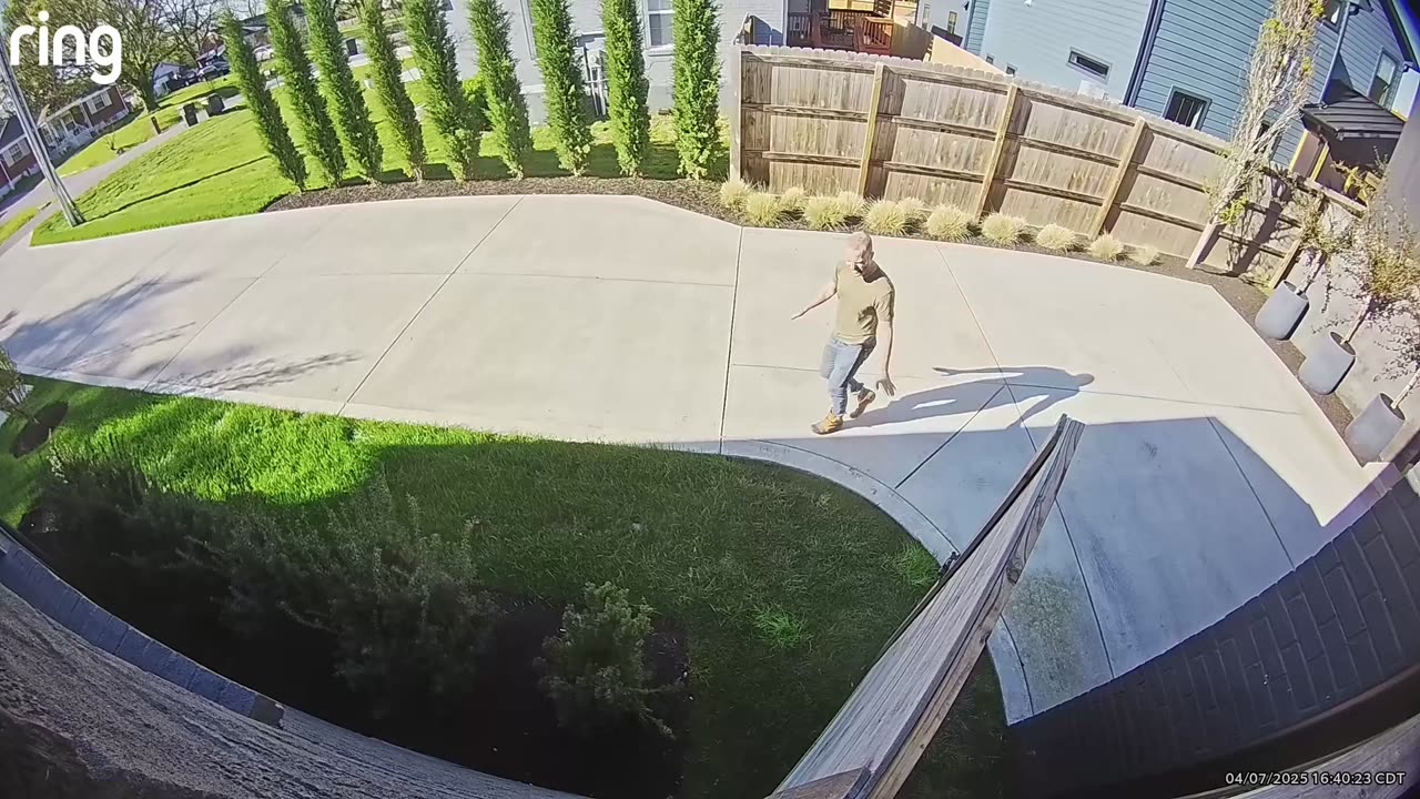 Man Falls Off Roof, Immediately Pops Back Up
