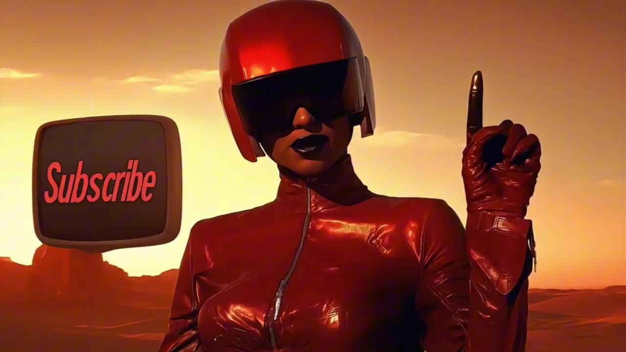 __🌟 Cosmic Desert Sirens _ AI-Generated Space Fantasy _ Retro Sci-Fi Aesthetics 🌟__(720P_HD)