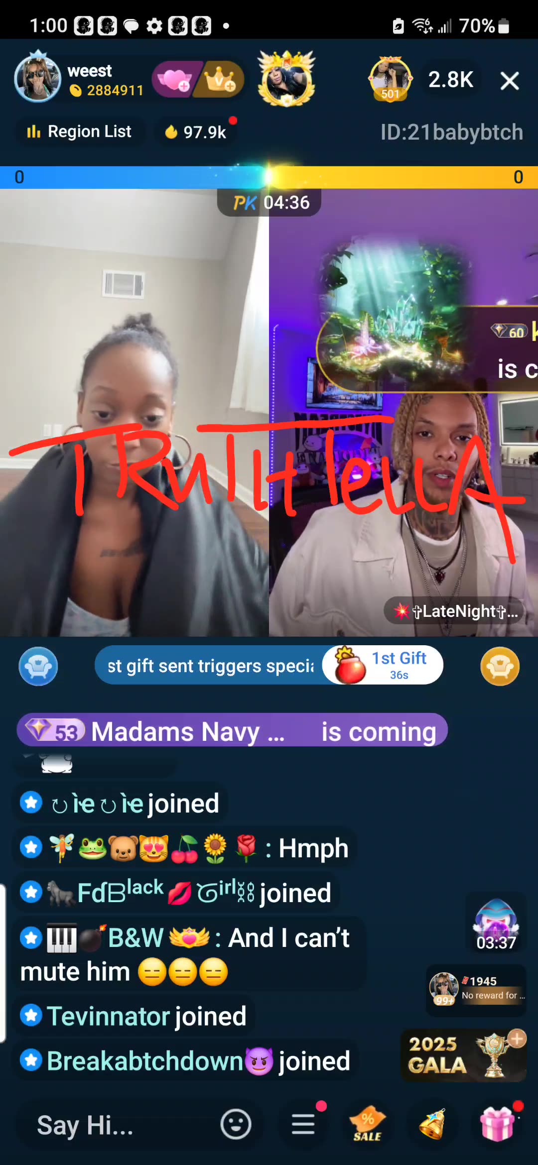 21BADBITCH SUNDAY SOLO LIVE PT. 2