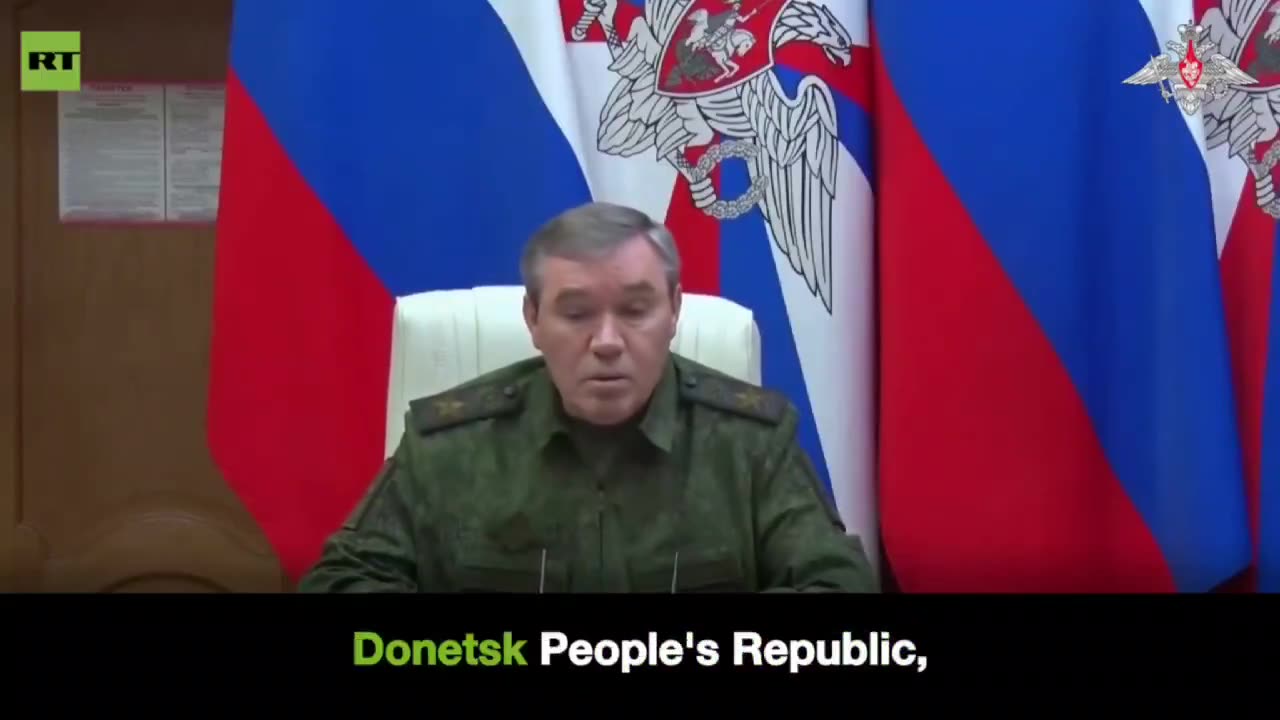 Gerasimov Claims 99.7% of Luhansk, 77% of Donetsk Liberated — Official Update