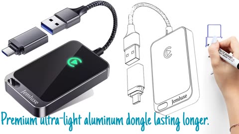 Wireless CarPlay Adapter for Apple iPhone