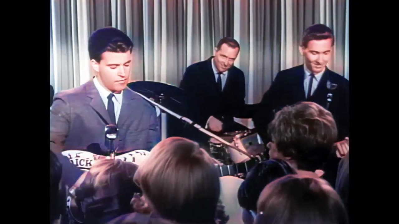 Ricky Nelson - Fools Rush In. Full HD IN COLOUR.{HQ Stereo}