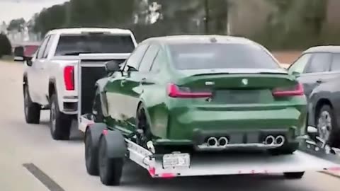 Don’t Miss This Smooth BMW Haul! Open Car Shipping in Action 🚗💨