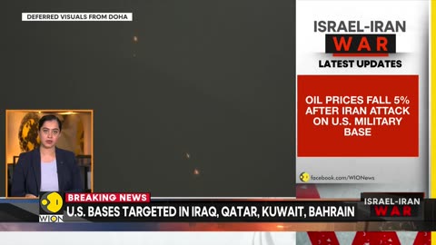 Iran strikes US Bases: Oil Prices Fall 5% After Iran Attack on US Military Base | BREAKING