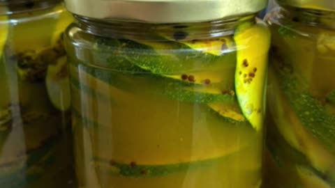Day 4 - Bread and Butter Courgettes