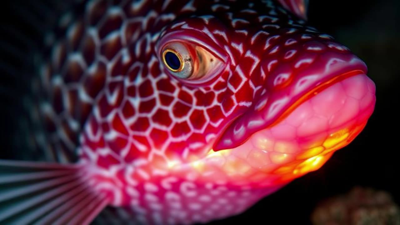 The Pinecone Fish — The Living Lantern of the Deep