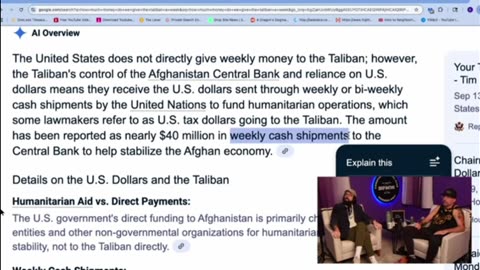 ONE OF TRIPOLIS GREATEST WINS 40 MIL A WEEK TO THE TALIBAN