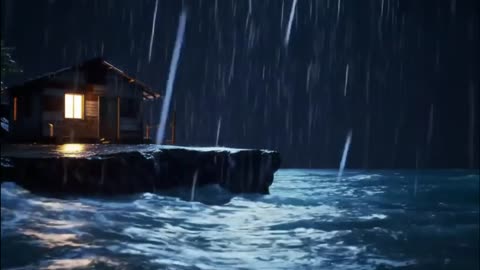 The Sound of a Tropical Rainstorm | Ambient Nature White Noise for Concentration & Relaxation