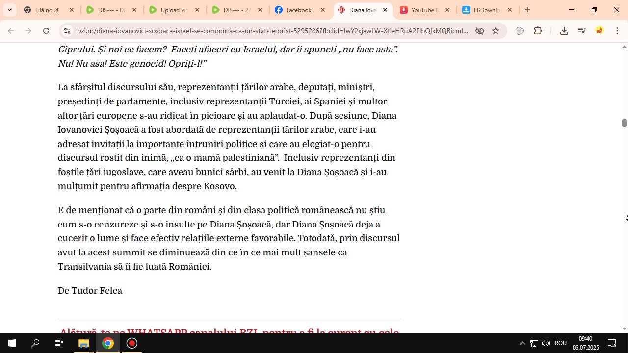 DIS--- - 28 iunie 2025 - Vizualizarea paginii