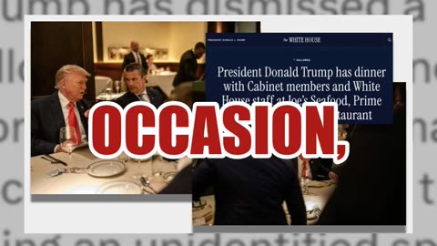 Fact Check: NO Evidence Trump Dismissed Secret Service Food Tester After Incident At DC Restaurant