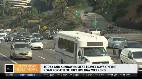 Millions of travelers to hit the road for the 4th of July weekend