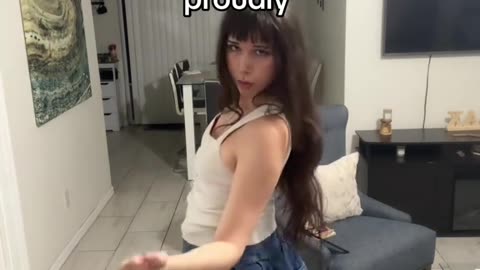 She is dancing to you