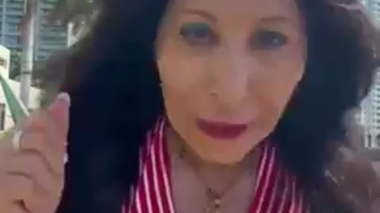 INSANE DEMONIC JEW WITCH FROM ISRAHELL QUOTE THIS INBRED KIKE Shula from Israel loves Trump