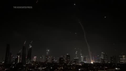 Iran launch missile Israel Today footage
