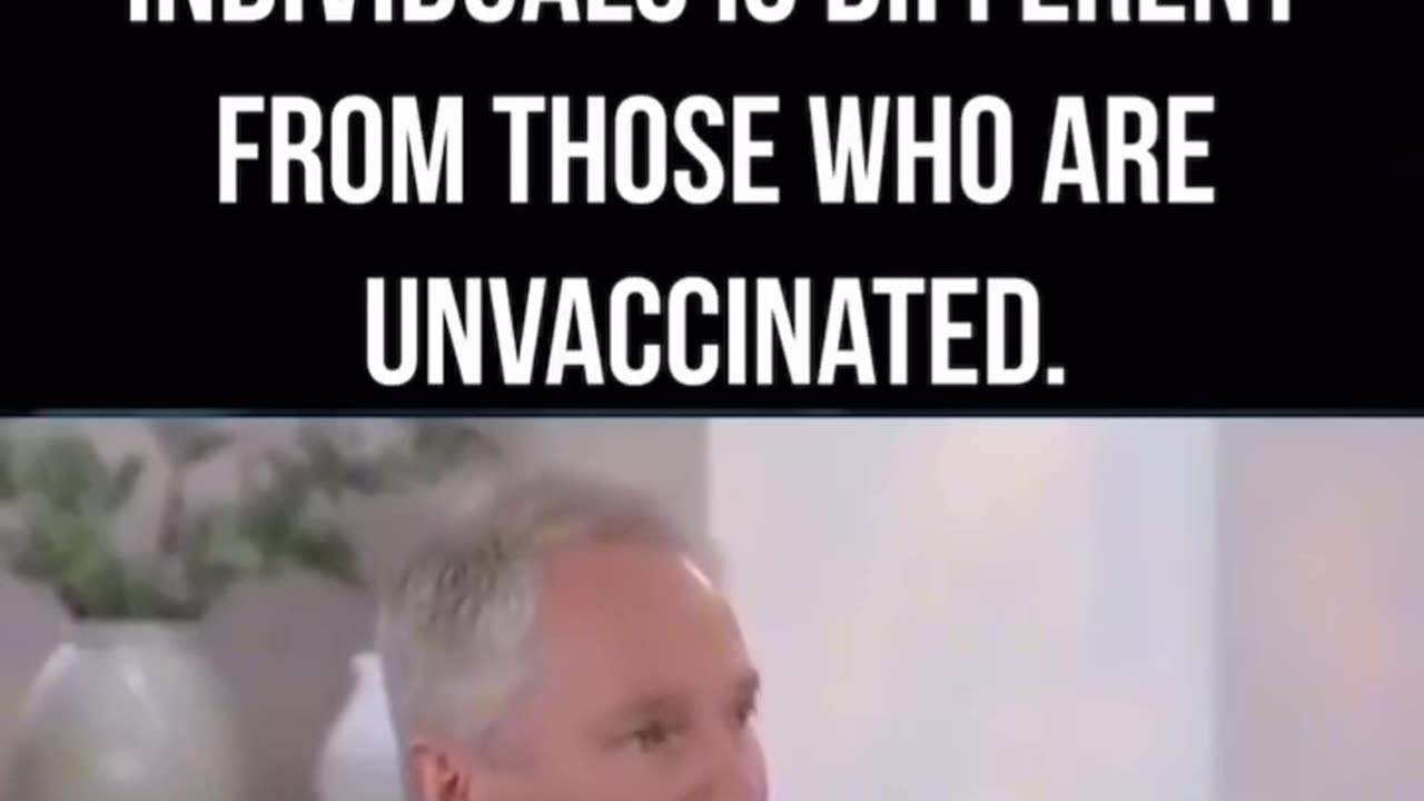DNA OF VACCINATED INDIVIDUALS IS DIFFERENT FROM THOSE WHO ARE UNVACCINATED.