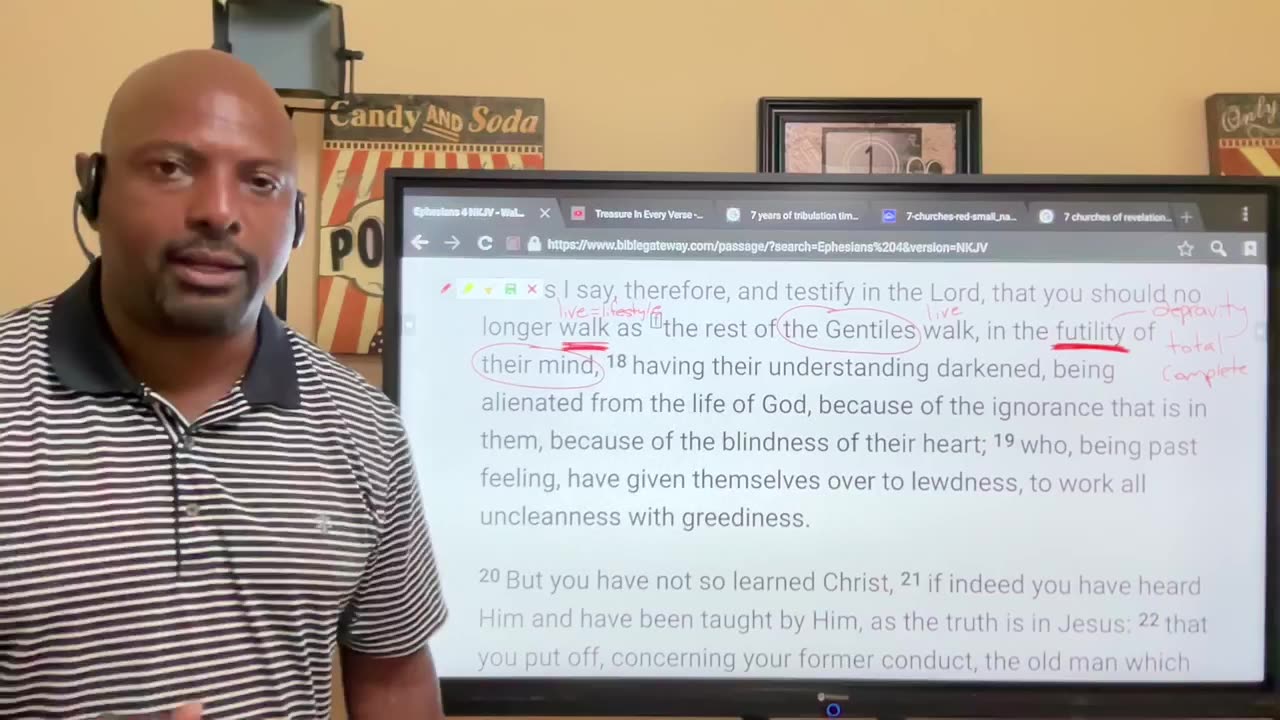 Episode 825: Rev. 1 God describes differences between the sinners who are washed and unwashed Part 5