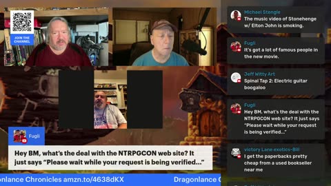 Dungeons, Dragons, & Discourse Live! Tonight, Friday August 29th @ 8PM ET
