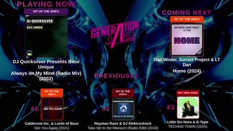 Generation Dance Radio - EDM, Dance, Eurodance, Trance, House, Hands up