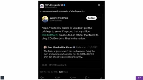 FAITH over Fear November 18, 2025: Expose of the Vindictive Vindmans