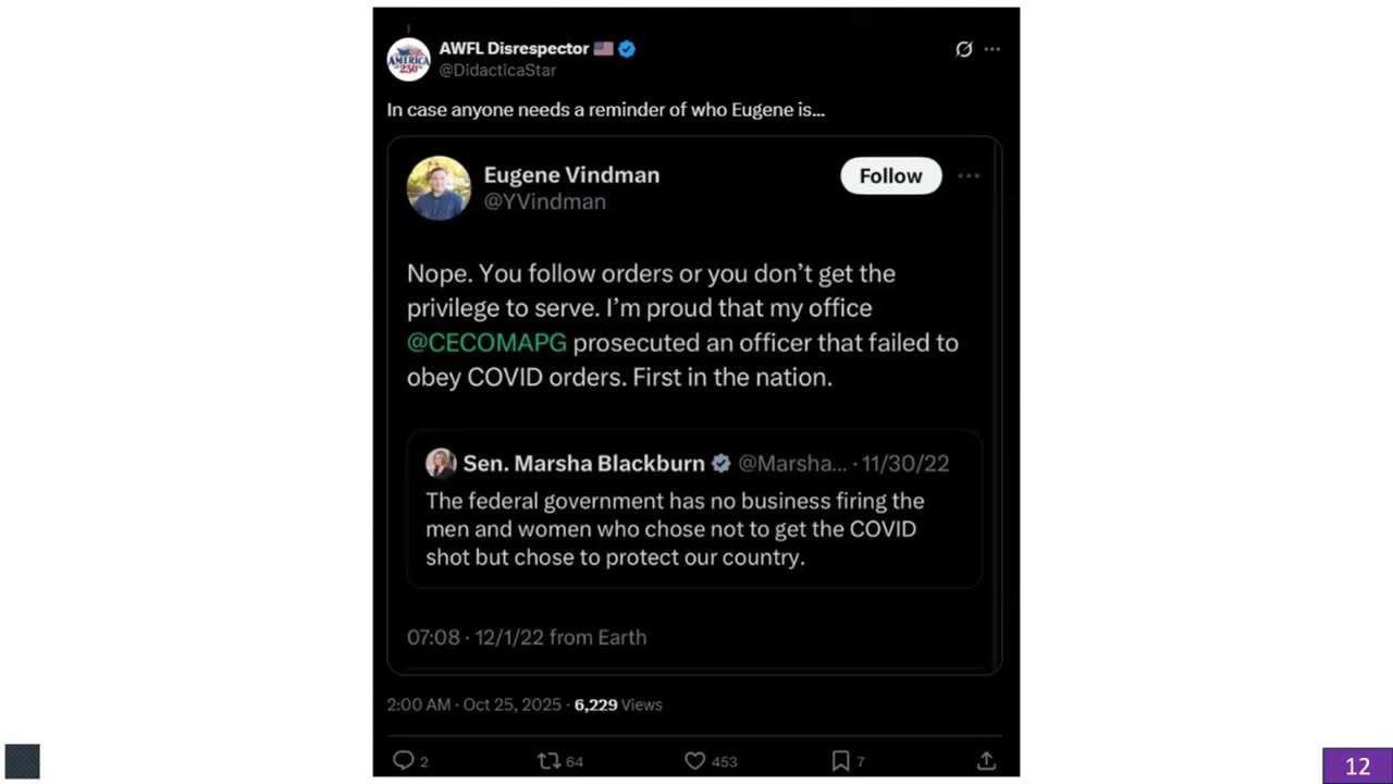 FAITH over Fear November 18, 2025: Expose of the Vindictive Vindmans