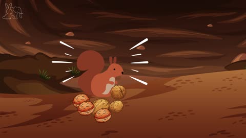 The Nutty Deal: How Bear and Squirrel Cleaned Up the Cave!