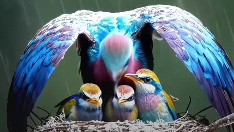 Celebrate Mother's Day by watching these amazing bird parents! #mothersday