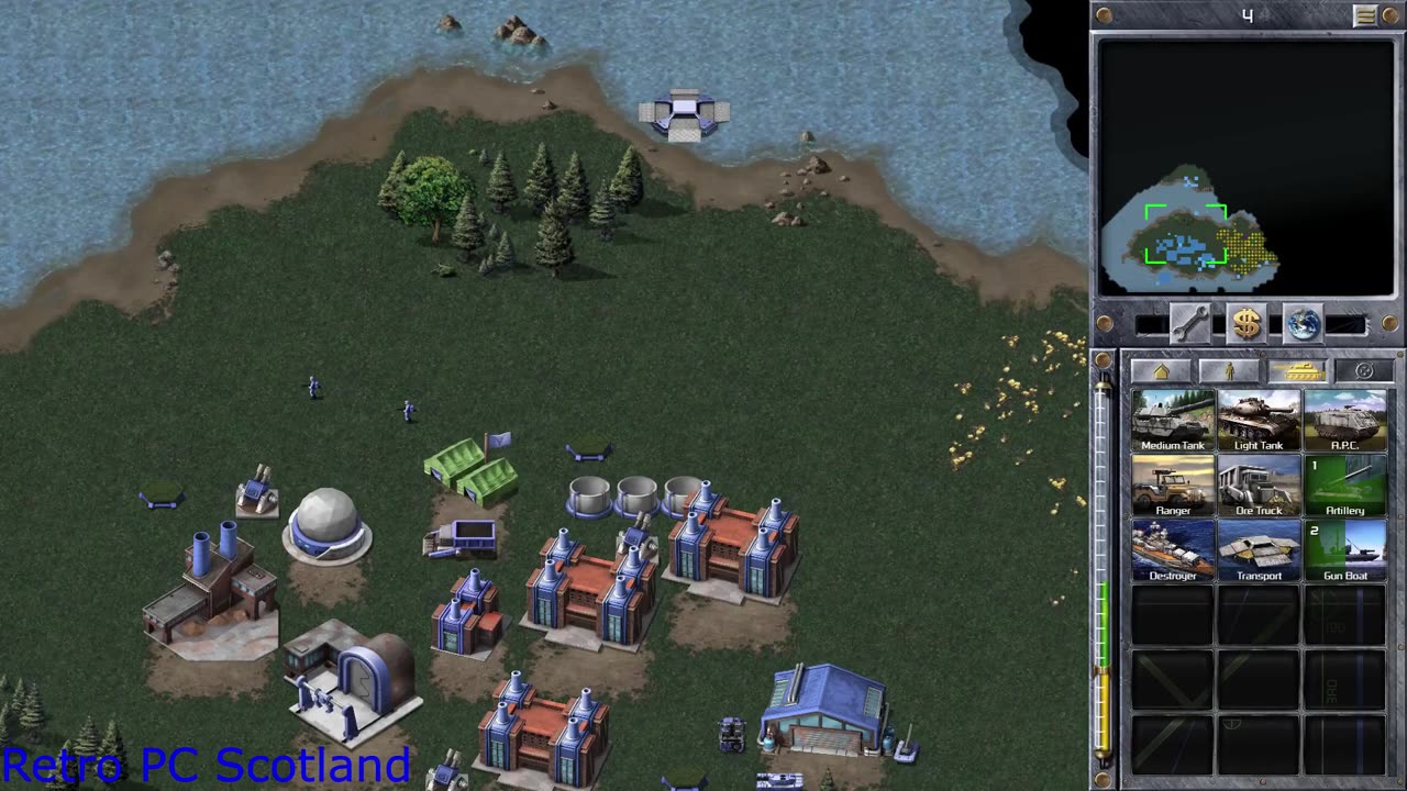 Command & Conquer Remastered Red Alert Allied mission 9