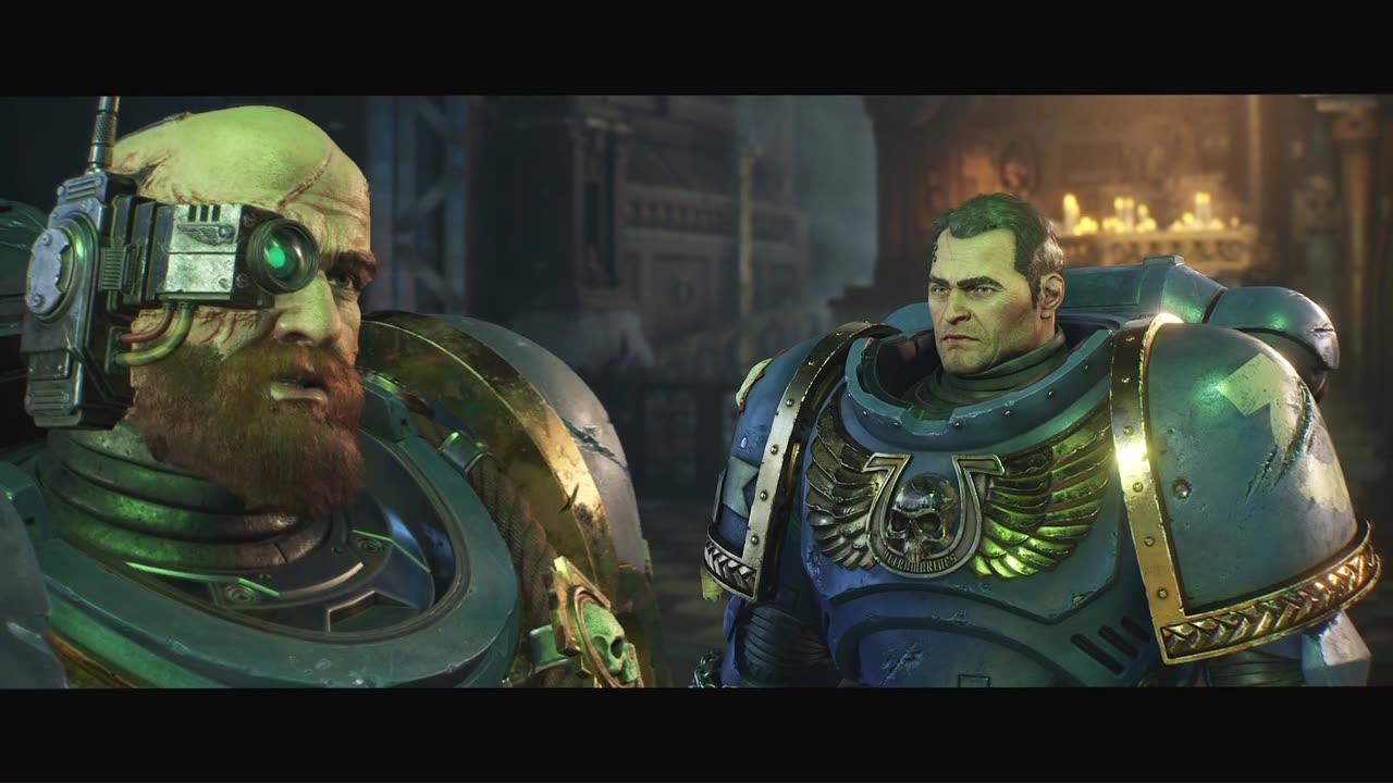 Space Marine 40K Sniper in combat !