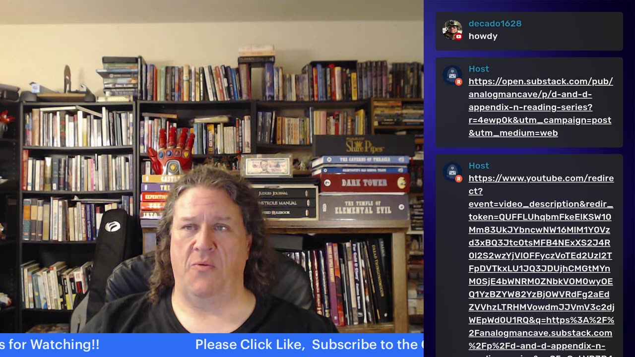 Three Hearts and Three Lions! Join Me In The Inaugural Appendix N Book Club Livestream
