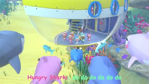Baby Shark Submarine | CoComelon Nursery Rhymes & Kids Songs