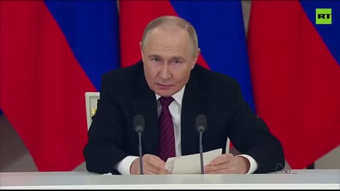 President Putin says Russia is ready for peace negotiations with Ukraine