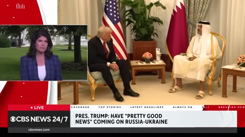 Trump teases good news on Russia-Ukraine war