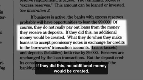 The Fallacy of Fractional Reserve Banking as Outlined in 'Modern Money Mechanics'