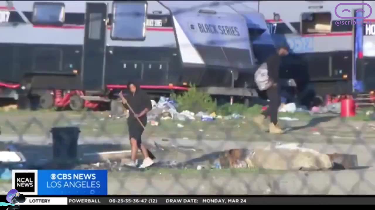Une horde de sans-abris envahi le terrain de stockage d'une compagnie