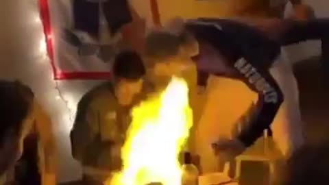 🔥🤯 Safely Taking a Flaming Shot? Watch the Hilarious Result! | FunFM