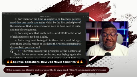 🔥🔥Spiritual Sensations: How God Moves You?!?!?!?🔥🔥