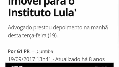 Roberto Teixeira diz que 'não tinha influência nenhuma sobre eventual imóvel para o Instituto Lula' Advogado prestou depoimento na manhã desta terça-feira (19). Por G1 PR — Curitiba