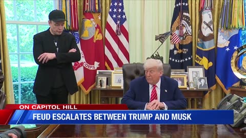 Feud escalates between Trump and Musk