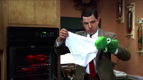 Mr bean travels to America (funny clip)