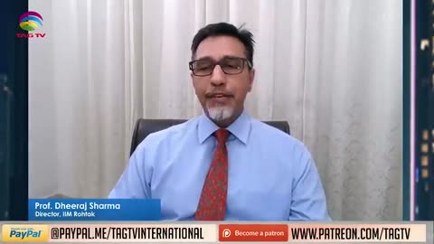 Dr Dheeraj Sharma IIM discusses why Pakistan is failing and India progressing with Tahir Gora