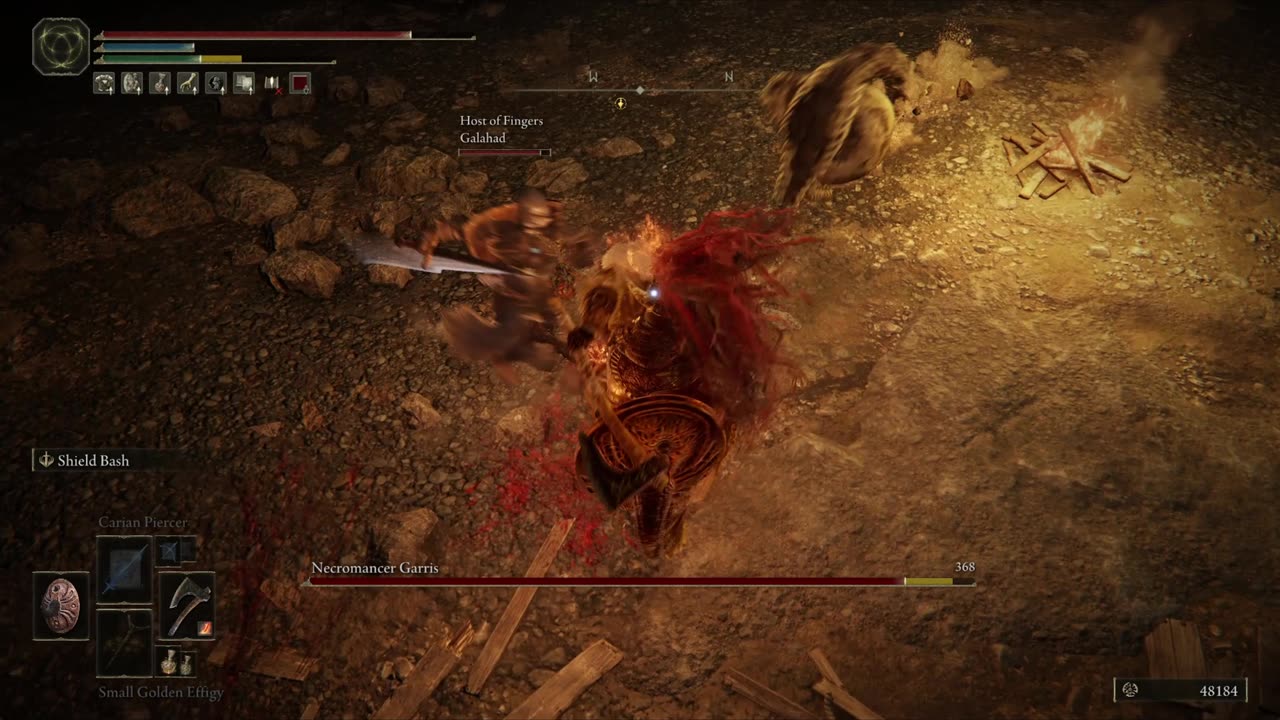 Elden Ring PC | Necromancer Garris boss fight as cooperator on NG #short #shorts #eldenring #gaming