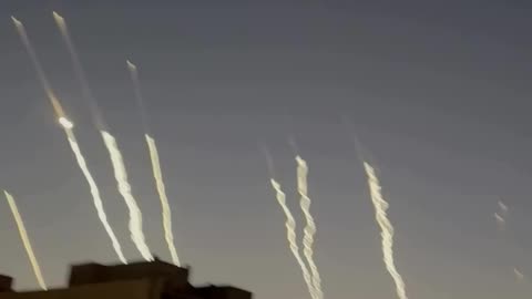 Iranian ballistic missile launch against Israel 🚀🚀🚀