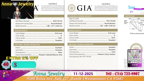 Anna Jewelry 11-12-2025 | 10% OFF | Nu Trang Cao Cap Phuoc Loc Tho #annajewelry#welivecali