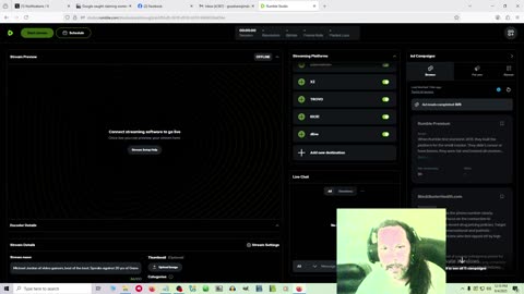 Stream to all platforms at once, and they can't ban you!