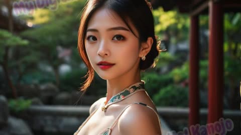 [4k AI Beauty] Sena Exploring Chinese Culture | 中国文化を探るせな ❤️